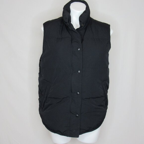 Eddie Bauer Jackets & Blazers - Eddie Bauer Black Goose Down Puffer Vest Women's M Medium